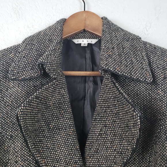 CAbi Single Button Tweed Blazer - 8 - Picture 2 of 7